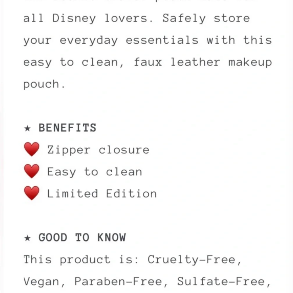 Crème zippered Mickey & Minnie pink bag